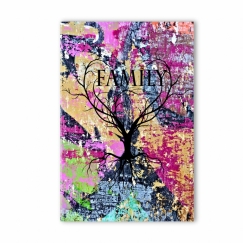 Obraz Farebný strom života, 100x150 cm