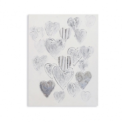 Obraz Heart 100x80 cm, olej na plátne