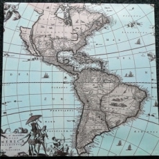 Obraz Historická mapa I., 50x50 cm - 2