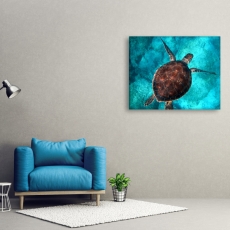 Obraz Korytnačka v mori, 75x50 cm - 2