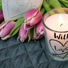 Obraz Kvetina so sviečkou, 60x40 cm - 4