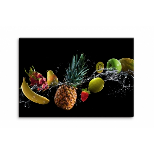 Obraz Letící ovoce, 120x80 cm - 1