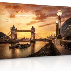 Obraz Londýnský Tower Bridge, 120x80 cm - 3