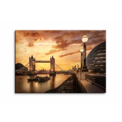 Obraz Londýnský Tower Bridge, 120x80 cm