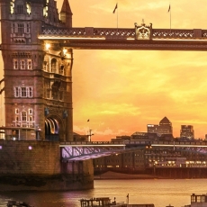 Obraz Londýnský Tower Bridge, 150x100 cm - 4