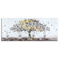 Obraz Maľovaný abstraktný strom, 150x60 cm