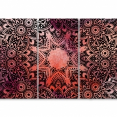 Obraz Mandala na akvareli III, 150x60 cm - 1