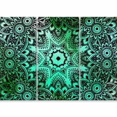 Obraz Mandala na akvarelu II, 150x60 cm - 1