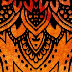 Obraz Mandala na akvarelu V, 150x60 cm - 4