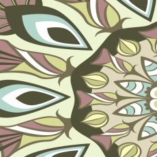 Obraz Mandala s kvetovými vzormi, 120x80 cm - 4