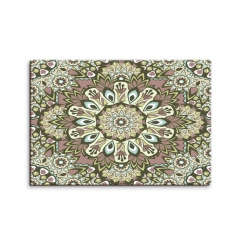 Obraz Mandala s květovými vzory, 150x100 cm