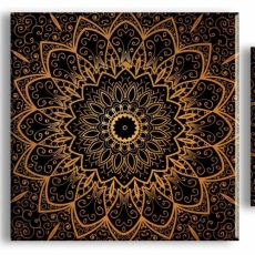 Obraz Mandala vychádzajúce slnko, 180x100 cm - 1