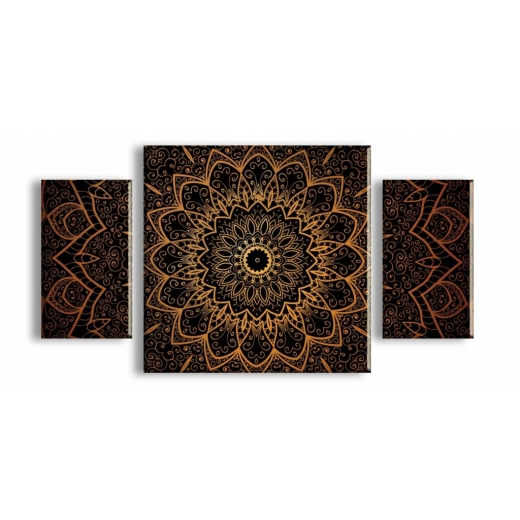 Obraz Mandala vycházející slunce, 180x100 cm - 1