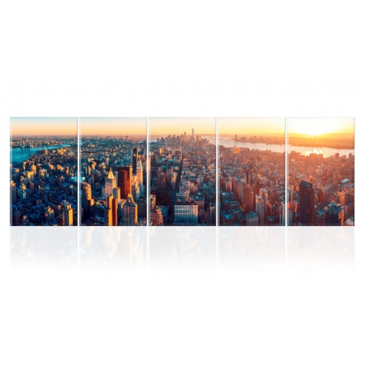 Obraz Manhattan na dlani, 150x50 cm - 1