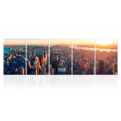 Obraz Manhattan na dlani, 150x50 cm
