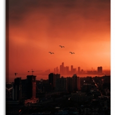 Obraz Mesto v červenom, 40x60 cm - 3