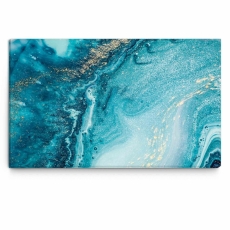 Obraz Modrá abstrakce, 120x90 cm - 1
