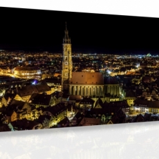 Obraz Nočné mesto, 140x50 cm - 3