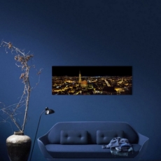 Obraz Nočné mesto, 140x50 cm - 2