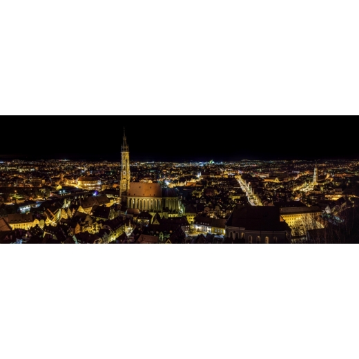 Obraz Noční město, 140x50 cm - 1