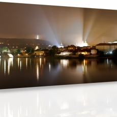 Obraz Noční Praha, 90x60 cm - 3