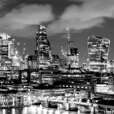 Obraz Nočný Londýn, 150x90 cm - 1