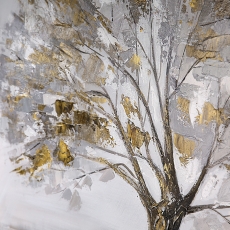 Obraz Oak, 90 cm, olej na plátne - 4
