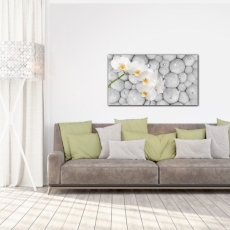 Obraz Orchidea s diamantmi, 120x80 cm - 1