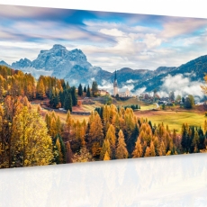 Obraz Podzimní vesnice, 60x40 cm - 3