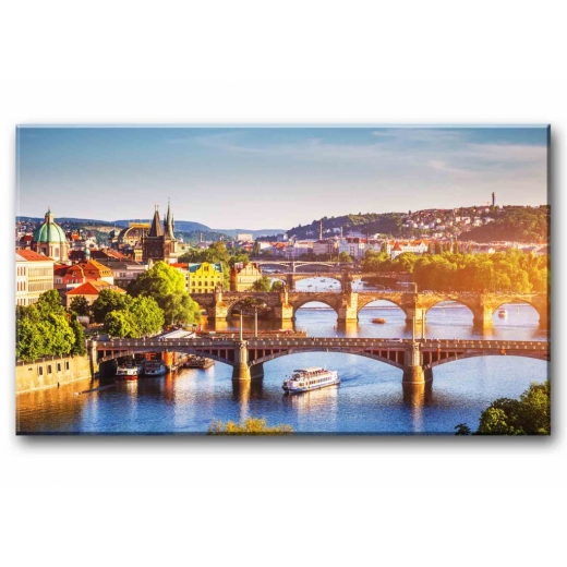 Obraz Pražské mosty, 200x100 cm - 1