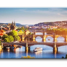 Obraz Pražské mosty, 30x20 cm - 1