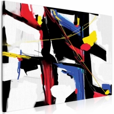 Obraz reprodukce Abstraktní malba, 150x100 cm - 3