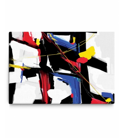Obraz reprodukce Abstraktní malba, 150x100 cm