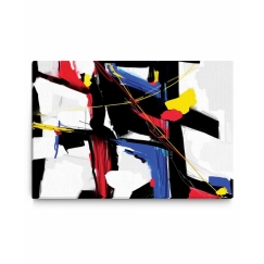 Obraz reprodukce Abstraktní malba, 60x40 cm