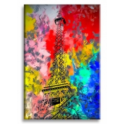 Obraz reprodukce Eiffelovka, 80x120 cm