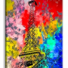 Obraz reprodukcia Eiffelovka, 80x120 cm - 1