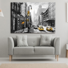 Obraz Reprodukcia Ulica New Yorku, 90x60 cm - 2