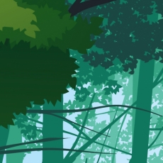Obraz Rozprávkový les, 120x80 cm - 4