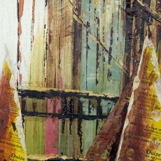 Obraz Sailing boats, 120 cm, olej na plátně - 3