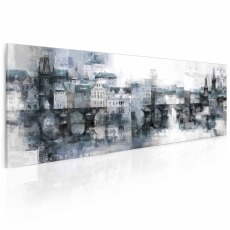 Obraz Snová pražská panoráma, 100x40 cm - 3