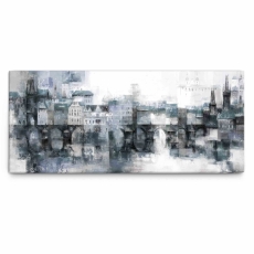 Obraz Snová pražská panoráma, 120x50 cm - 1