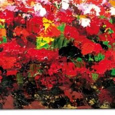 Obraz Summer Garden, 140 cm, olej na plátně - 3