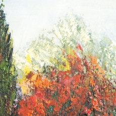 Obraz Summer Garden, 140 cm, olej na plátně - 7