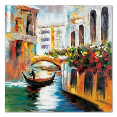 Obraz Venezia, 100 cm, olej na plátně - 1