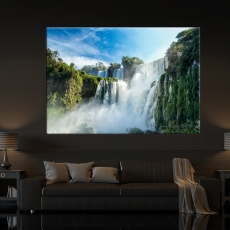 Obraz Vodopád v Argentíne, 120x80 cm - 2