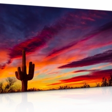Obraz Západ slunce v poušti, 120x80 cm - 3