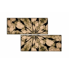 Obraz Zlaté lúče mandaly, 200x110 cm