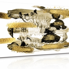 Obraz Zlaté ťahy štetcom, 120x80 cm - 3