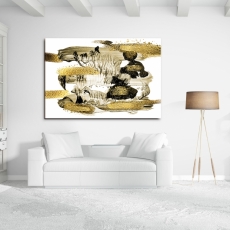 Obraz Zlaté ťahy štetcom, 120x80 cm - 2