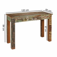 Odkládací / konzolový stůl Kalkutta, 120 cm, mango - 2